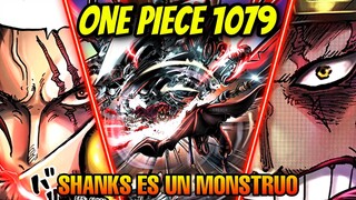ONE PIECE 1079 - ¡¡¡LEGENDARIO!!! ¡¡¡LA FUERZA DE SHANKS NO TIENE RIVAL!!!