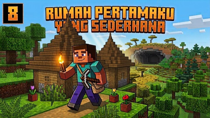INILAH TEMPAT ISTIRAHAT DAN TEMPAT BERLINDUNG PERTAMAKU-MINECRAFT STORYTELLING #8