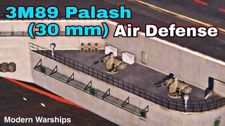 Modern Warships: new Air defense 3M89 Palash (30 mm) weapon test. | Alpha server.