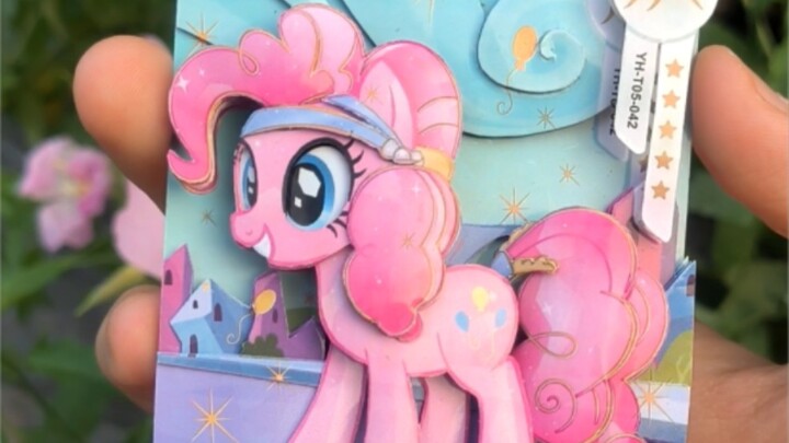 My Little Pony R-card transformation—Pinkie Pie!