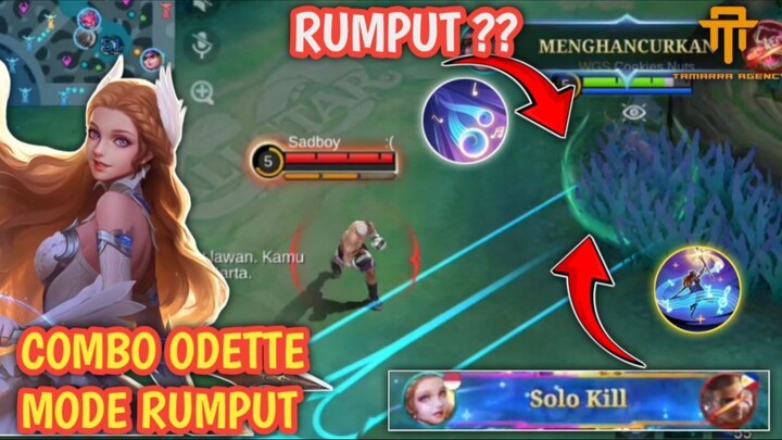 [TA] ODETTE RUMPUT IS BACK ! MUSUH LANGSUNG KAGET !