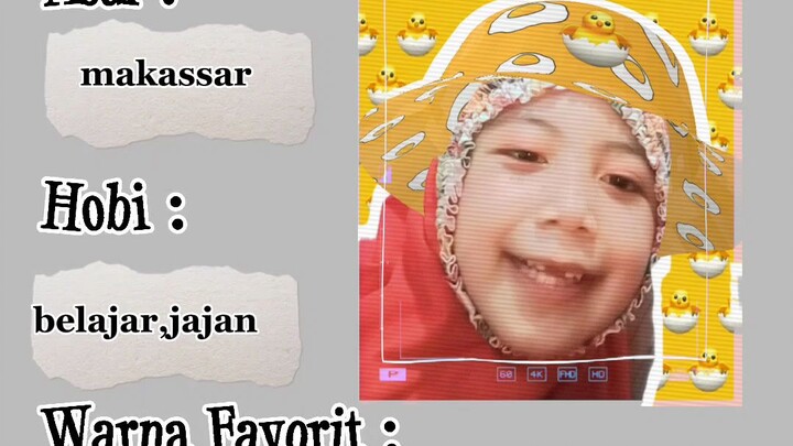 hobi nama dan asal wajib tau
