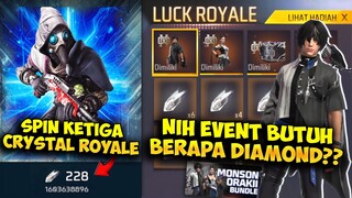 SPIN CRYSTAL ROYALE LAGI! Spin Event Monson Orakii Dan Event Crystal Royale