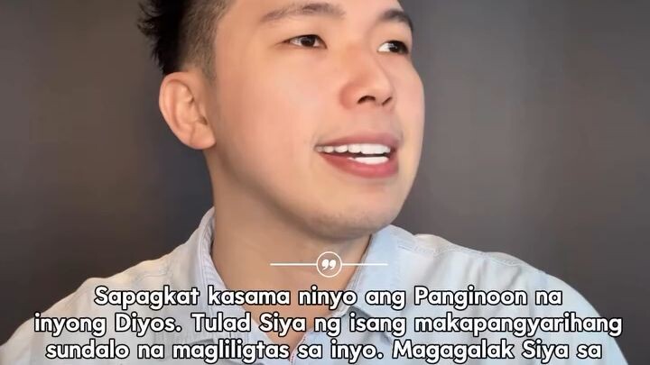 Si Lord ang kalakasan mo at ang  magliligtas sa'yo.