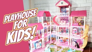 CASTLE VILLA FUNNY DIY | FAIRY CARE | PLAYHOUSE FOR KIDS