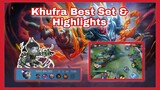 Khufra Best Set and Highlights Gameplay