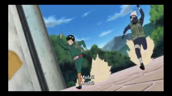 (Guy vs Kakashi) Rival abadi