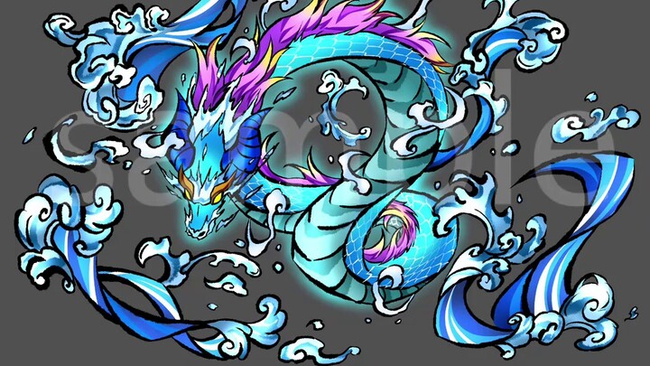 Desain efek khusus Pembunuh Iblis——【Napas Naga】