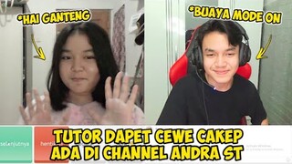 ANDRA GATEL BANGET KETEMU CEWE CANTIK DI OME TV LANGSUNG BUAYANYA MODE ON😎