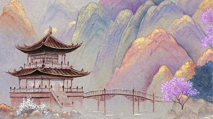I invite you to my pavilion for tea and to admire the lotuses.