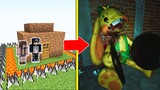 Thỏ Bunzo Bunny Tấn Công Nhà Được Bảo Vệ Bởi bqThanh và Ốc Trong Minecraft