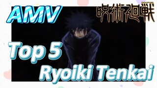 [Jujutsu Kaisen]  AMV | Top 5 Ryoiki Tenkai