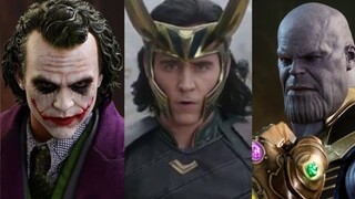 The top ten most popular anti-superheroes: Thanos is only fourth, Joker and Loki, who do you like mo