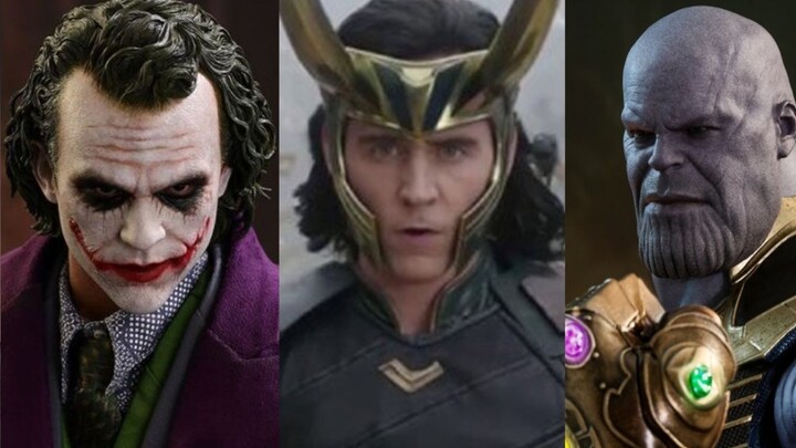 The top ten most popular anti-superheroes: Thanos is only fourth, Joker and Loki, who do you like mo