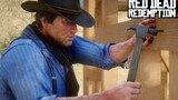 Red Dead Redemption 2: Arthur vẫn chưa chết! ? Arthur Morgan có gây sốc khi sửa chữa ngôi nhà vào cu