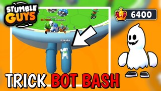 OP Trick Bot Bash 🔥🤯 | Winning 6400 CROWN | Stumble Guys