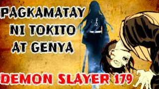 Ang pagkamatay ni Tokito at Genya - Demon slayer chapter 179 | kidd sensei tv