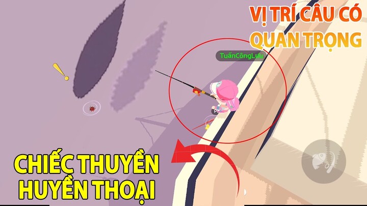 Play Together | Thử Câu Cá 24h Trên Chiếc Thuyền Huyền Thoại Chuyên Câu Cá Khủng - Cá Mập Mũi Cưa