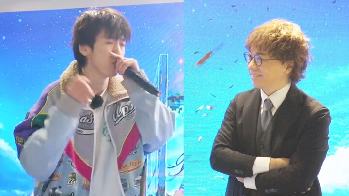What’s Makoto Shinkai’s reaction to someone doing B-boying in front of him??