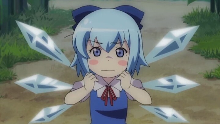 One day, I, Cirno, will also be a great hero.