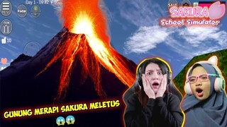 Reaksi Ani Nurhayani & Nafisa Fidela Melihat GUNUNG MERAPI SAKURA MELETUS 😱 | SSS Indonesia