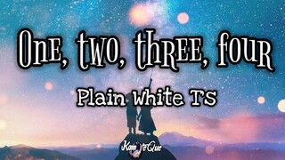 Plain White T's - One, Two, Three, Four (Lyrics) | KamoteQue Official