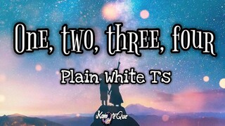 Plain White T's - One, Two, Three, Four (Lyrics) | KamoteQue Official