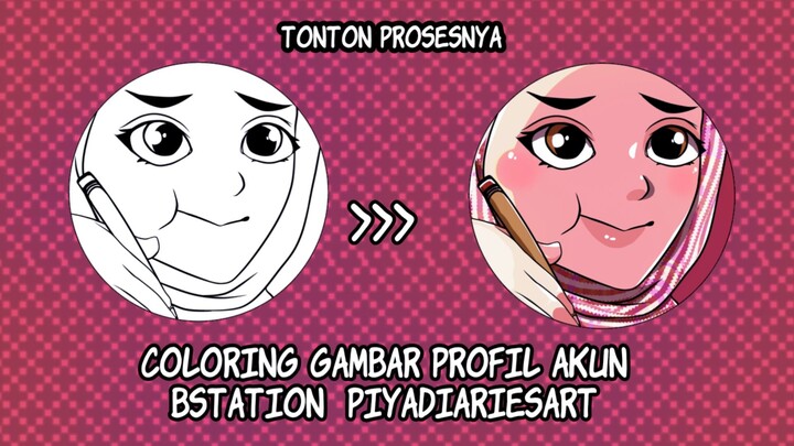 SPECIAL EDITION GEMOY coloring gambar profil piyadiariesart