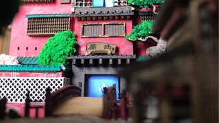 It took two months to hand-craft the oil house in Hayao Miyazaki's movie "Spirited Away" Feel the su