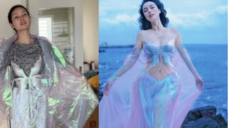 Tự may đồ nhé! Bộ đồ này thế nào?