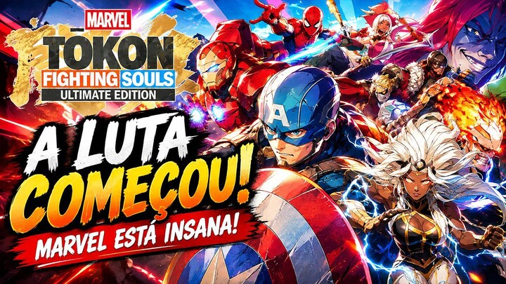 MARVEL Tōkon: Fighting Souls: A LUTA MAIS INSANA DA MARVEL COMEÇOU!