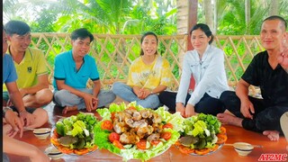 Làm 2 Giò Heo Ngoài Ròn Trong Mềm Giao Lưu Ẩm Thực Chòi Lá / Trương Văn Khánh | ATHMC #49