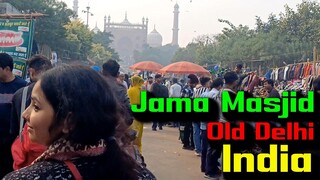 Delhi Jama Masjid Market to Inside Tour 🕌 | Old Delhi Street Food & History