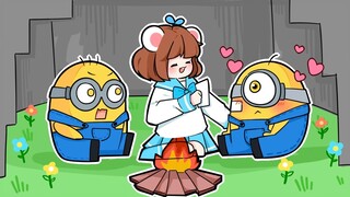Mèo Simmy 1 Ngày Sống Chung Với Gia Đình Minions Trong Minecraft