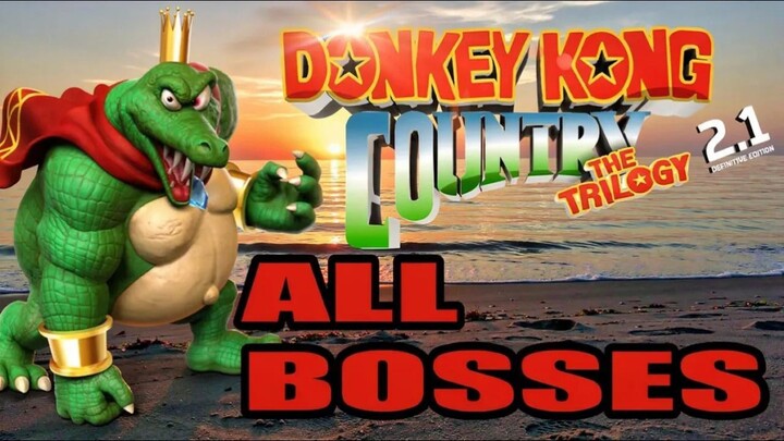 ALL BOSSES DONKEY KONG COUNTRY THE TRILOGY V 2.1