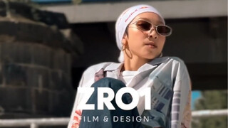 Kyoka performs a free and relaxed freestyle on the streets of Germany