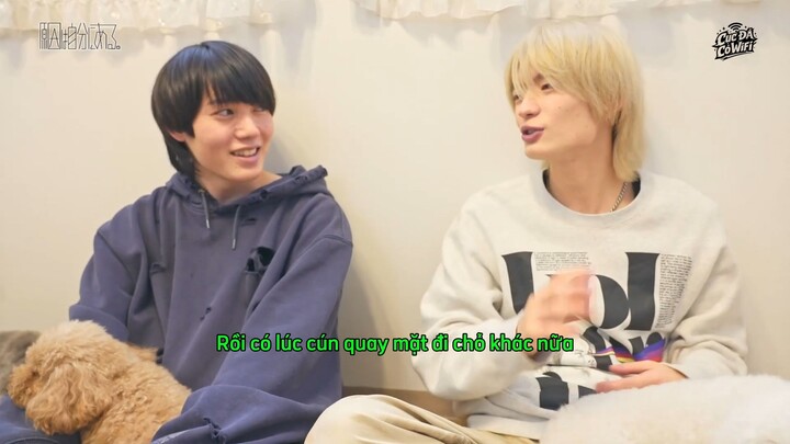 【原因は自分にある。】Koizumi & Mokudai kết hợp với cún là combo đỉnh nhất