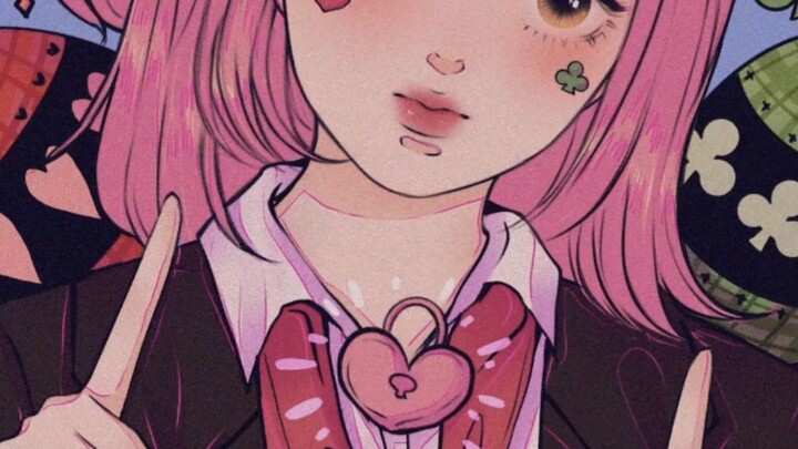 jedak jeduk berjalan anime nih🤭🤭