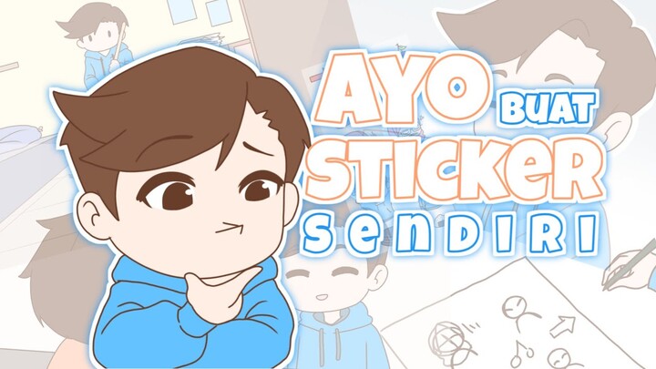 Cerita Animasi Bikin Stiker