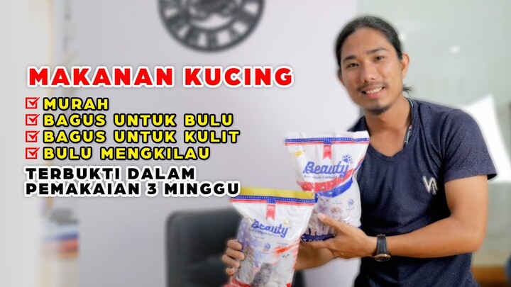 Makanan kucing murah bagus untuk bulu , bulu lebat dan mengkilau dalam 3 minggu