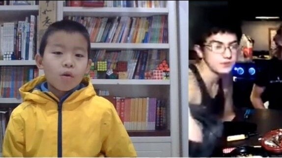 A random online exchange among netizens from China, the United States and Japan~