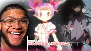THE CRAZIEST ENDING!!! WTF! HOMURA IS GOATED!! (Puella Magi Madoka Magica REACTION!)