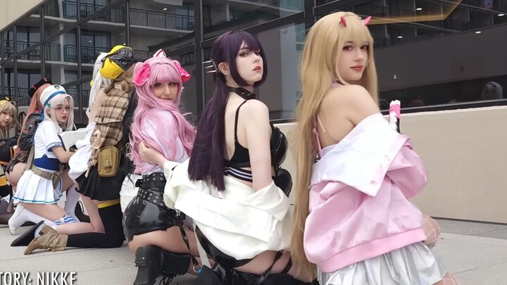 The beautiful American cosplay girls are still very sexy, cute, and kawaii—be sure to watch until th