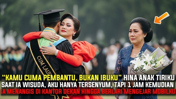 Kamu Cuma Pembantu Hina Anak Tiri Saat Wisuda – 1 Jam Kemudian, Namanya Hilang dari Daftar Lulusan