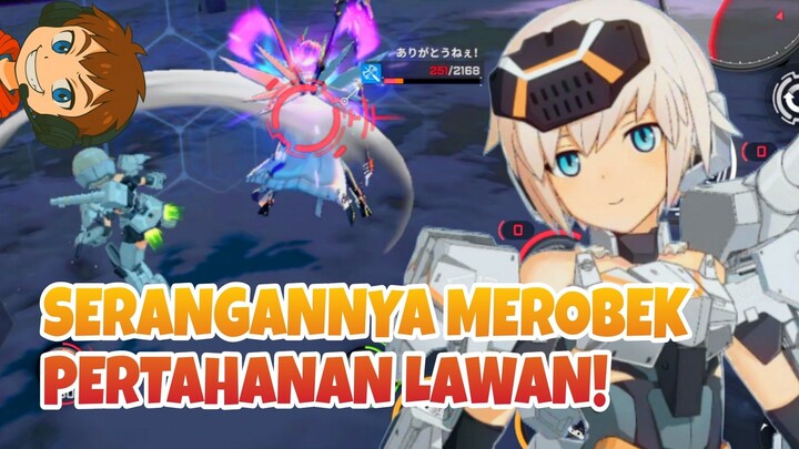 SERANGAN GOURAI MEROBEK PERTAHANAN LAWAN! - Starward Mecha Girls