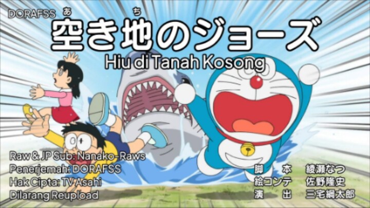 Doraemon Sub indo Episode 904AB "HIU DI TANAH KOSONG & DAN SEMUANYA JADI KENTANG"