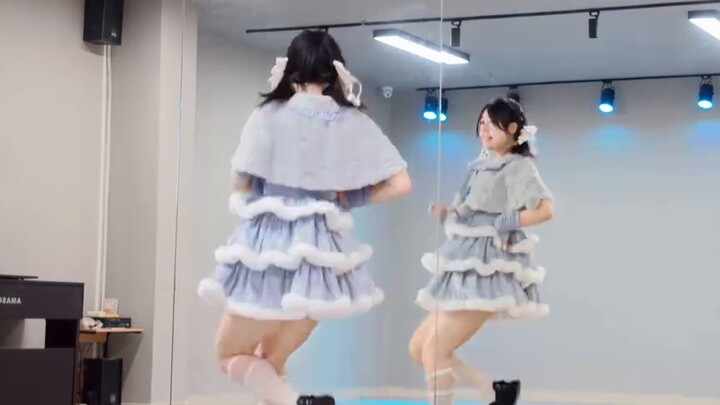 【Yuzu sauce】I like it! Snow! Real magic❄️Count the beats and practice | 2min mirror version