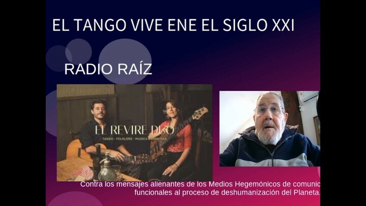 EL  REVIRE DUO, tango de hoy en el Rio de la Plata