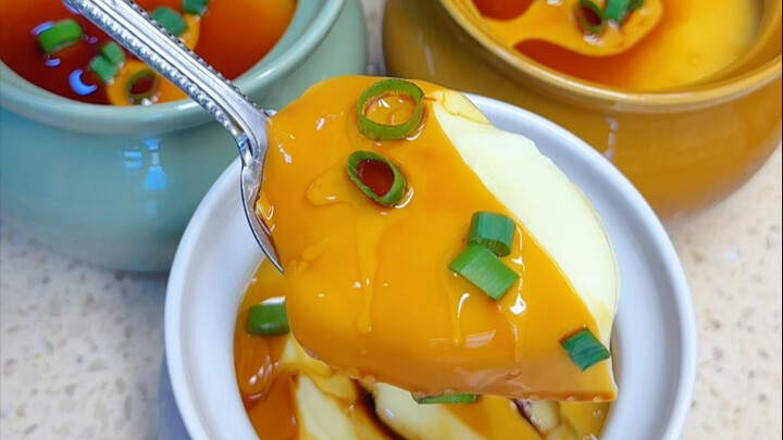 自从学会这个开水蒸蛋，现在是强的可怕，简直是零失败#开水蒸蛋 #鸡蛋羹怎么蒸又嫩又滑 #全世界都在做鸡蛋羹