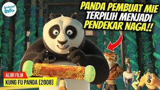 PANDA LEMAH TERPILIH MENJADI PENDEKAR NAGA!! | ALUR CERITA KUNG FU PANDA (2008)